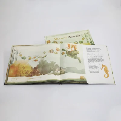 Полный пакет книжной печати OEM-брошюры Журнал Библейские книги Детские образовательные истории Звуковые книги с изображениями Книжная печать в твердом переплете