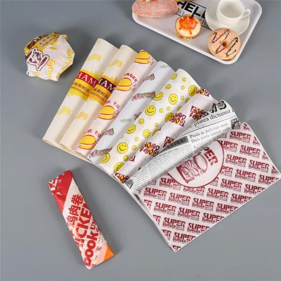 Кебаб Бургер Кинг Коричневая пищевая бумажная складная сумка для устройств